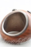 画像5: 【Vintageオークション】ヴィヴィアンウエストウッド 中古 / オーバルスカーフリング 14号 茶  H-25-06-28-002-ac-OD-ZH (5)