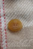 画像8: 【Vintageオークション】ヴィヴィアンウエストウッド 中古 / メトロポリタンチェックツイードウエストシェイプツイードジャケット 40(9号相当) 茶  H-25-06-28-018-jc-IN-ZH (8)