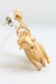 画像3: 【Vintageオークション】ヴィヴィアンウエストウッド 中古 / カウモチーフピアス  ゴールド  H-25-06-28-006-er-OD-ZH (3)