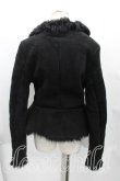 画像2: 【Vintageオークション】ヴィヴィアンウエストウッド 中古 / ムートンベッティーナジャケット UK10(9号相当) 黒  H-25-06-28-014-jc-IN-ZH (2)