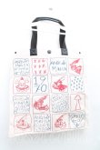 画像2: ANGLOMANIA 中古 / ロゴptトートバッグ  生成  H-25-06-29-004-ba-IN-ZH (2)