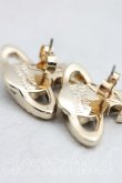 画像5: ヴィヴィアンウエストウッド 中古 / メイフェアバスレリーフピアス  ゴールド  H-25-06-29-005-er-OD-ZH (5)