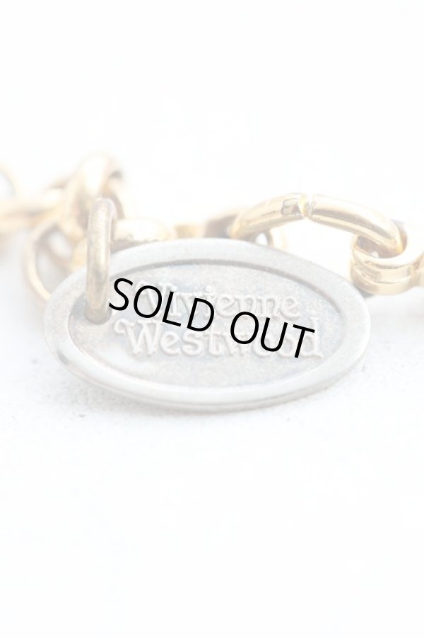 画像4: ヴィヴィアンウエストウッド 中古 / タイニーオーブネックレス  ゴールド  H-25-06-29-009-nl-OD-ZH (4)