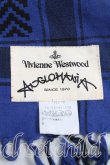 画像2: ANGLOMANIA 中古 / アフガンストール  青  H-25-06-29-015-gd-OD-ZH (2)