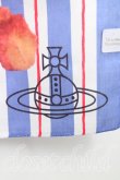 画像2: ヴィヴィアンウエストウッド 中古 / 大判チーフ   H-25-06-29-021-gd-OD-ZH (2)