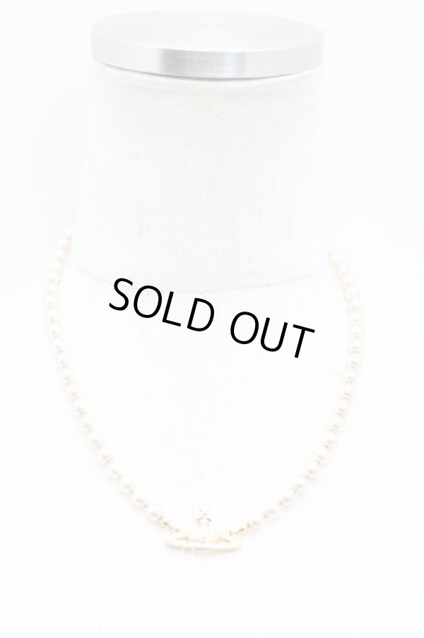 画像7: 【Vintage放出】ヴィヴィアンウエストウッド 中古 / エナメルオーブパールチョーカー  ピンク  H-25-07-05-018-nl-OD-ZH (7)