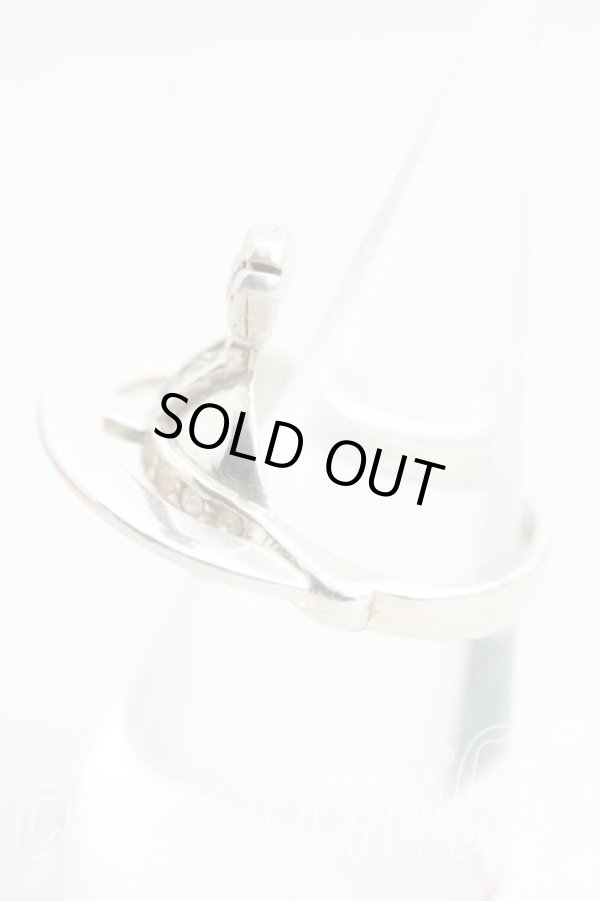 画像2: 【Vintage放出】ヴィヴィアンウエストウッド 中古 / 旧ソリッドオーブリング M シルバー  H-25-07-05-019-rg-OD-ZH (2)