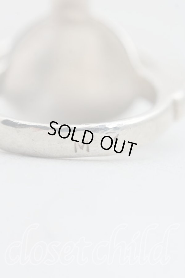 画像5: 【Vintage放出】ヴィヴィアンウエストウッド 中古 / 旧ソリッドオーブリング M シルバー  H-25-07-05-019-rg-OD-ZH (5)