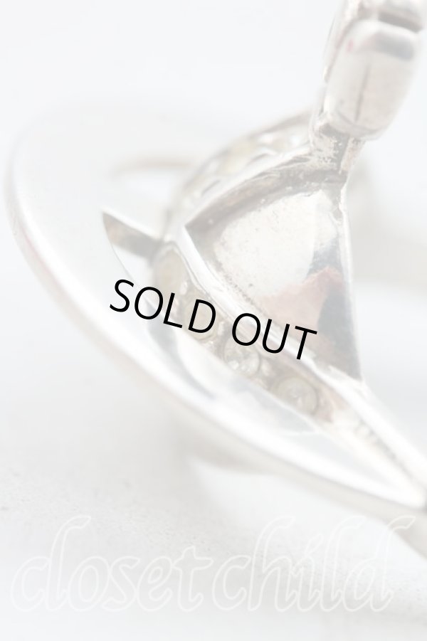 画像7: 【Vintage放出】ヴィヴィアンウエストウッド 中古 / 旧ソリッドオーブリング M シルバー  H-25-07-05-019-rg-OD-ZH (7)