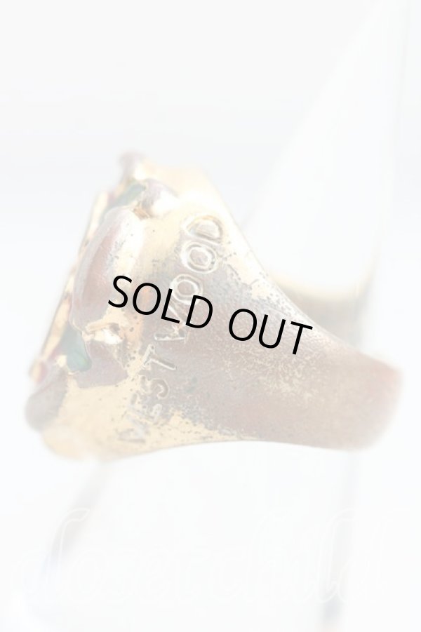 画像3: 【Vintage放出】ヴィヴィアンウエストウッド 中古 / ローズリング  ゴールド  H-25-07-05-020-rg-OD-ZH (3)