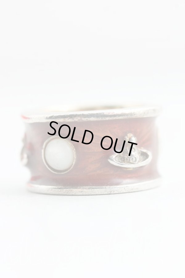 画像3: 【Vintage】ヴィヴィアンウエストウッド 中古 / 旧キングリング S 赤  H-25-07-05-021-rg-OD-ZH (3)