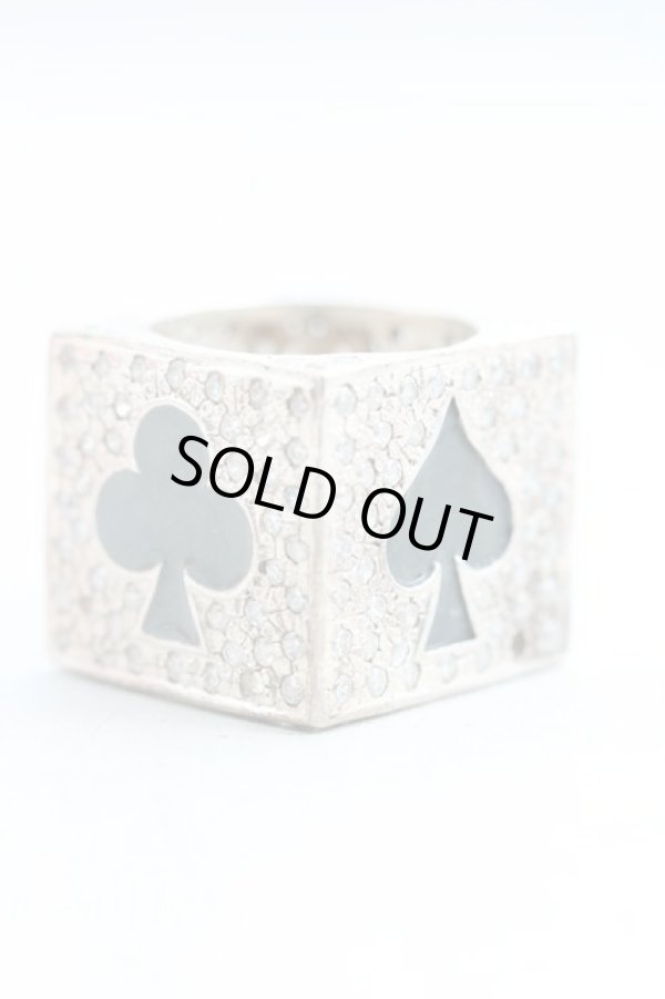 画像2: 【Vintage】ヴィヴィアンウエストウッド 中古 / ダイスリング XS シルバー  H-25-07-05-022-rg-OD-ZH (2)