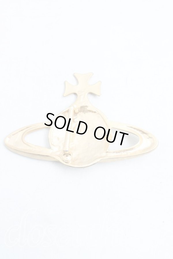 画像2: 【Vintage放出】ヴィヴィアンウエストウッド 中古 / オーブバックル  ゴールド  H-25-07-05-024-gd-OD-ZH (2)