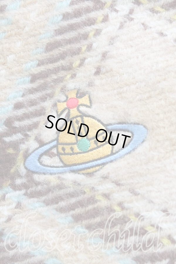 画像2: 【Vintage放出】ヴィヴィアンウエストウッド 中古 / ブラウンマックブランケット  茶  H-25-07-05-025-gd-OD-ZH (2)