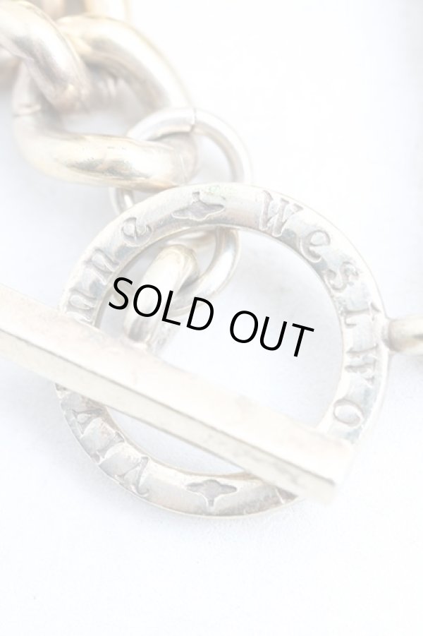 画像4: 【Vintage放出】ヴィヴィアンウエストウッド 中古 / フラワースカルブレスレット  ゴールド  H-25-07-05-003-ac-OD-ZH (4)