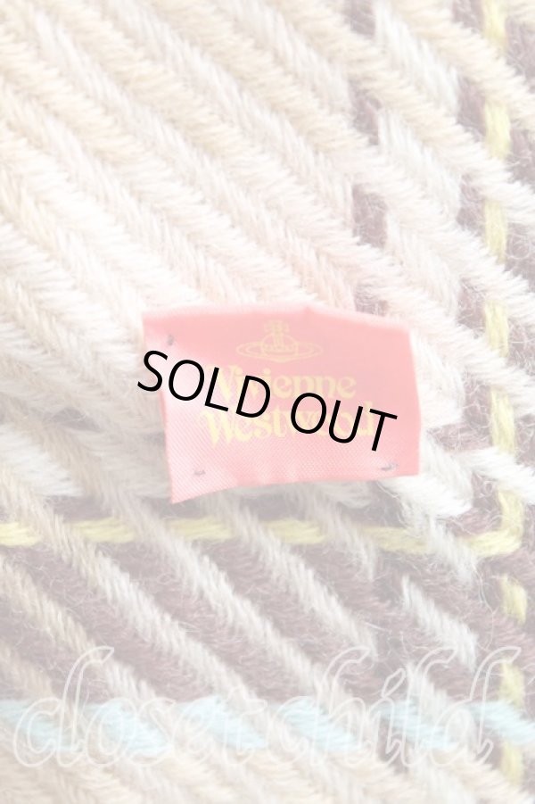 画像3: 【Vintage放出】ヴィヴィアンウエストウッド 中古 / ブラウンマックブランケット  茶  H-25-07-05-028-gd-OD-ZH (3)