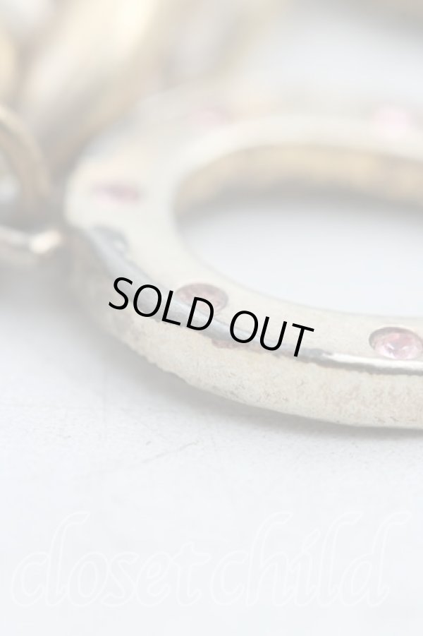 画像5: 【Vintage放出】ヴィヴィアンウエストウッド 中古 / フラワースカルブレスレット  ゴールド  H-25-07-05-003-ac-OD-ZH (5)