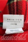 画像5: 【Vintage放出】ヴィヴィアンウエストウッド 中古 / タータンチェックAラインコート  赤  H-25-07-05-032-co-OD-ZH (5)