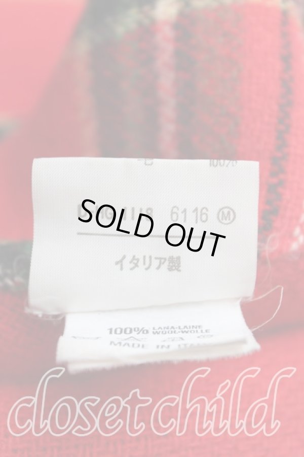 画像5: 【Vintage放出】ヴィヴィアンウエストウッド 中古 / タータンチェックAラインコート  赤  H-25-07-05-032-co-OD-ZH (5)