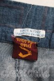 画像3: 【Vintage放出】Worlds End 中古 / デニムパンツ  インディゴ  H-25-07-05-033-pa-OD-ZH (3)