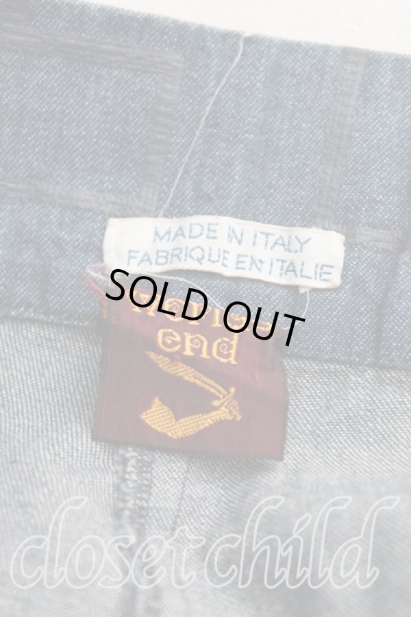 画像3: 【Vintage放出】Worlds End 中古 / デニムパンツ  インディゴ  H-25-07-05-033-pa-OD-ZH (3)