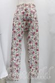 画像2: 【Vintage放出】ヴィヴィアンウエストウッド 中古 / クラシックローズパジャマパンツ L 生成  H-25-07-05-035-pa-OD-ZH (2)