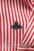 画像6: 【Vintage放出】ヴィヴィアンウエストウッド 中古 / カラーオーブ刺繍高襟シャツ UK10 赤  H-25-07-05-039-bl-IN-ZH (6)