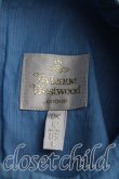 画像3: 【Vintage放出】ヴィヴィアンウエストウッド 中古 / ストライプノースリーブシャツ UK10 青  H-25-07-05-040-bl-IN-ZH (3)