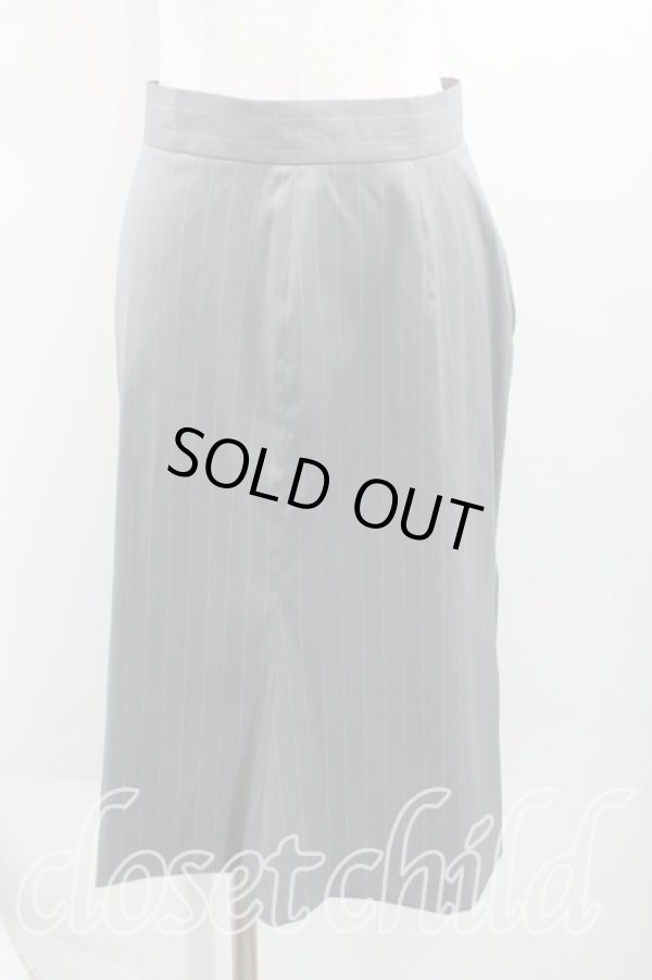 画像3: 【Vintage放出】ヴィヴィアンウエストウッド 中古 / ストライプBIGボタンセットアップ UK10 灰  H-25-07-05-044-su-OD-ZH (3)