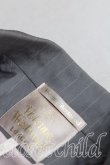 画像8: 【Vintage放出】ヴィヴィアンウエストウッド 中古 / ストライプBIGボタンセットアップ UK10 灰  H-25-07-05-044-su-OD-ZH (8)