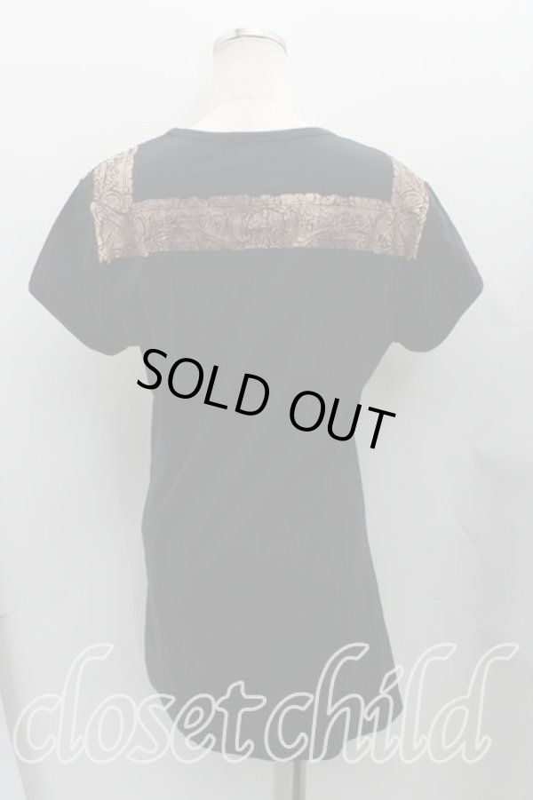 画像2: 【Vintage放出】ヴィヴィアンウエストウッド 中古 / バストptTシャツ M 黒  H-25-07-05-045-ts-OD-ZH (2)