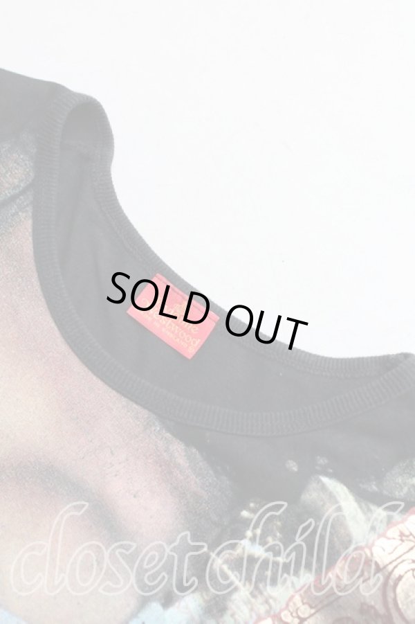 画像5: 【Vintage放出】ヴィヴィアンウエストウッド 中古 / バストptTシャツ M 黒  H-25-07-05-045-ts-OD-ZH (5)