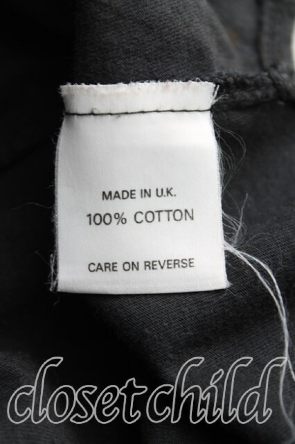 画像4: 【Vintage放出】ヴィヴィアンウエストウッド 中古 / チューダーローズptTシャツ M 黒  H-25-07-05-046-ts-OD-ZH (4)