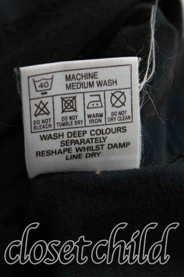 画像5: 【Vintage放出】ヴィヴィアンウエストウッド 中古 / チューダーローズptTシャツ M 黒  H-25-07-05-046-ts-OD-ZH (5)