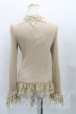 画像2: 【Vintage放出】ヴィヴィアンウエストウッド 中古 / レースカーディガン L ゴールド  H-25-07-05-049-to-OD-ZH (2)