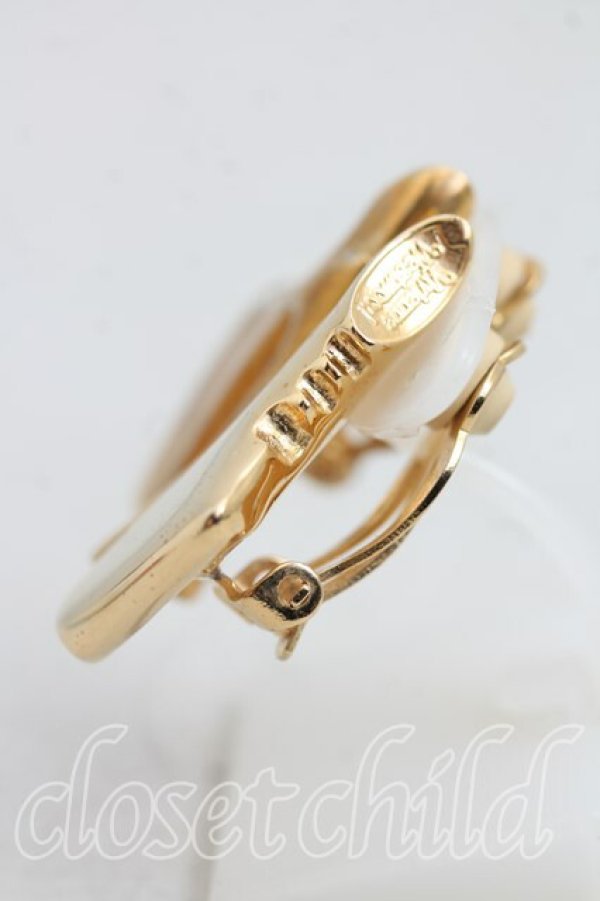 画像2: 【Vintage放出】ヴィヴィアンウエストウッド 中古 / エレベーテッドシューズイヤリング  ゴールド  H-25-07-05-006-er-IN-ZH (2)