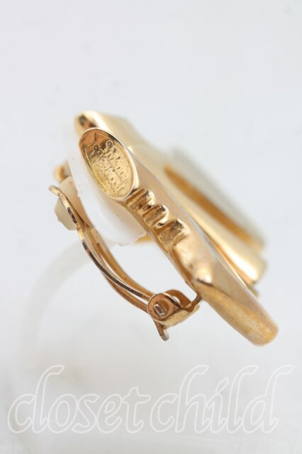 画像3: 【Vintage放出】ヴィヴィアンウエストウッド 中古 / エレベーテッドシューズイヤリング  ゴールド  H-25-07-05-006-er-IN-ZH (3)