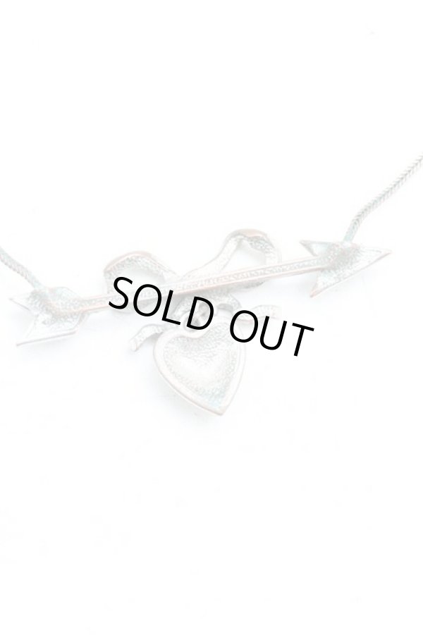 画像2: 【Vintage放出】ヴィヴィアンウエストウッド 中古 / ボウアローチョーカー  シルバー  H-25-07-05-007-nl-OD-ZH (2)