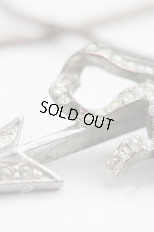 画像6: 【Vintage放出】ヴィヴィアンウエストウッド 中古 / ボウアローチョーカー  シルバー  H-25-07-05-007-nl-OD-ZH (6)