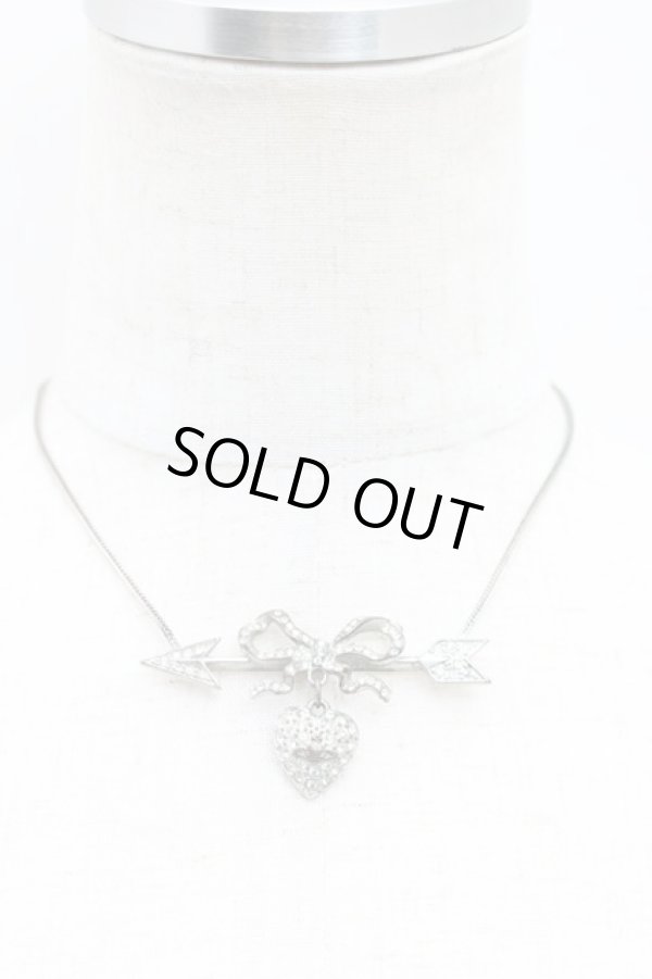 画像8: 【Vintage放出】ヴィヴィアンウエストウッド 中古 / ボウアローチョーカー  シルバー  H-25-07-05-007-nl-OD-ZH (8)