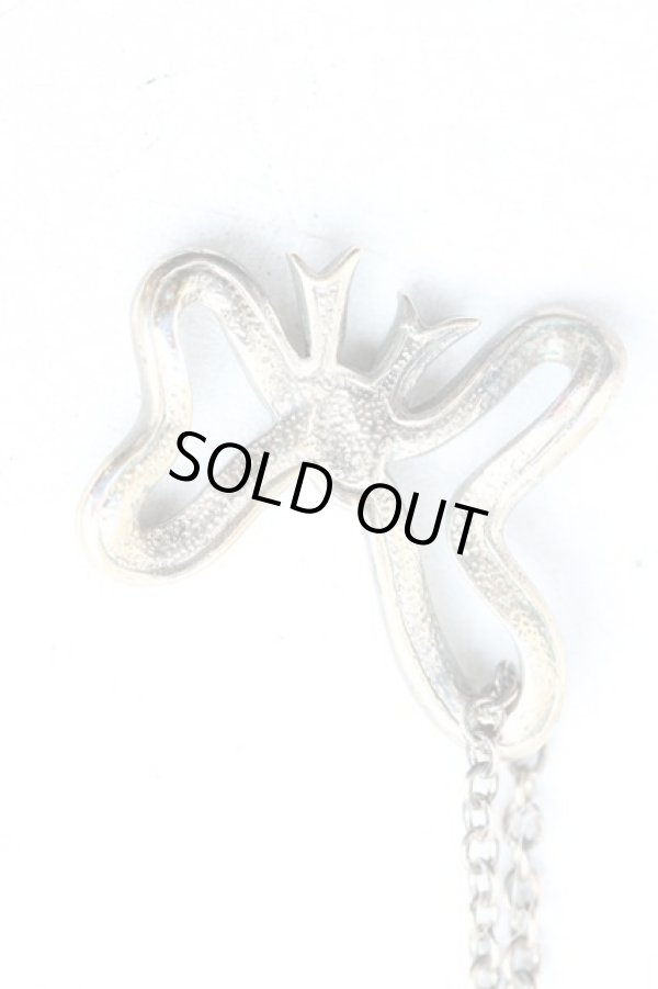 画像2: 【Vintage放出】ヴィヴィアンウエストウッド 中古 / バタフライネックレス  ゴールド  H-25-07-05-008-nl-OD-ZH (2)