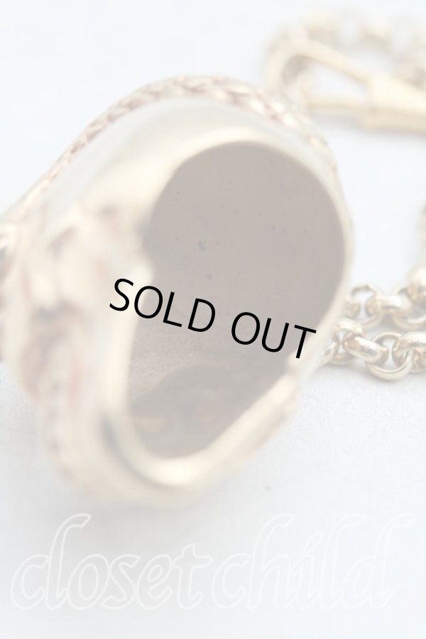 画像5: 【Vintage放出】ヴィヴィアンウエストウッド 中古 / ヴァニティネックレス  ゴールド  H-25-07-05-009-nl-OD-ZH (5)