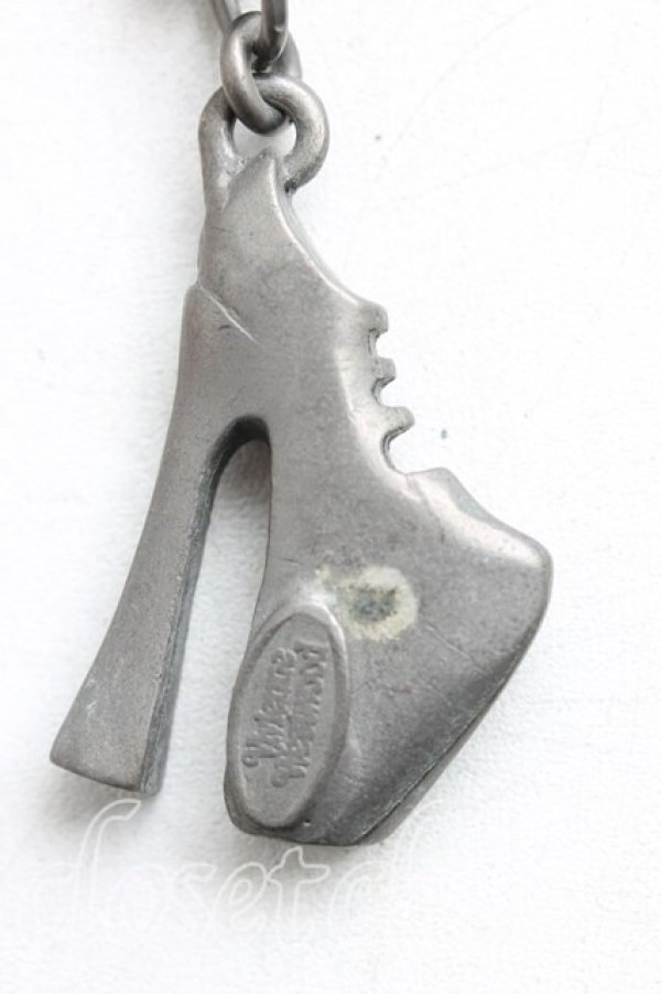 画像2: 【Vintage放出】ヴィヴィアンウエストウッド 中古 / エレベーテッドチャームネックレス  黒  H-25-07-05-010-nl-OD-ZH (2)