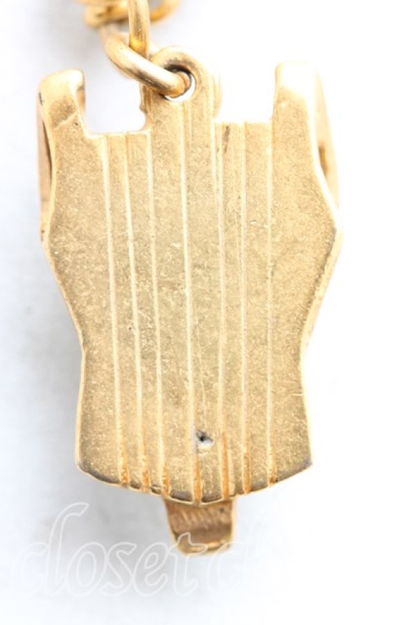 画像2: 【Vintage放出】ヴィヴィアンウエストウッド 中古 / コルセットネックレス  ゴールド  H-25-07-05-011-nl-OD-ZH (2)