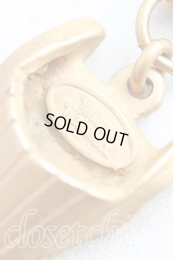 画像2: 【Vintage】ヴィヴィアンウエストウッド 中古 / コルセットネックレス  ゴールド  H-25-07-05-013-nl-OD-ZH (2)