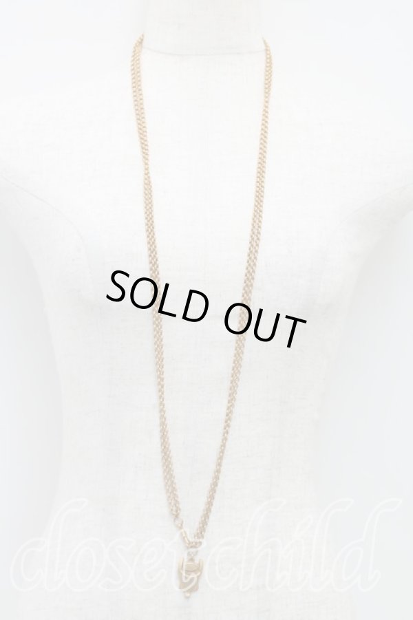 画像3: 【Vintage】ヴィヴィアンウエストウッド 中古 / コルセットネックレス  ゴールド  H-25-07-05-013-nl-OD-ZH (3)