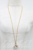 画像6: 【Vintage放出】ヴィヴィアンウエストウッド 中古 / ブルーサテライトスモールオーブネックレス  ゴールド  H-25-07-05-014-nl-OD-ZH (6)