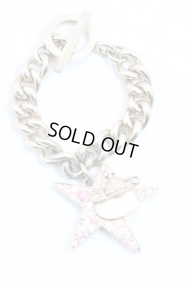 画像3: 【Vintage放出】ヴィヴィアンウエストウッド 中古 / スターブレスレット  ゴールド  H-25-07-05-002-ac-OD-ZH (3)