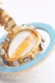 画像4: 【Vintage放出】ヴィヴィアンウエストウッド 中古 / ブルーサテライトタイニーオーブネックレス  青ｘゴールド  H-25-07-05-016-nl-OD-ZH (4)
