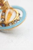 画像5: 【Vintage放出】ヴィヴィアンウエストウッド 中古 / ブルーサテライトタイニーオーブネックレス  青ｘゴールド  H-25-07-05-016-nl-OD-ZH (5)